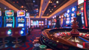 Dealer mengocok dadu Sic Bo dalam wadah transparan